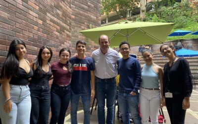 Estudiantes participaron en Un Café con Juan Camilo