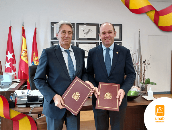 UNAB y Universidad Alcalá de Henares ratifican alianza