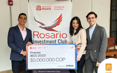 Estudiantes UNAB se quedaron con el primer puesto del Investment Banking Competition Colombia 2023