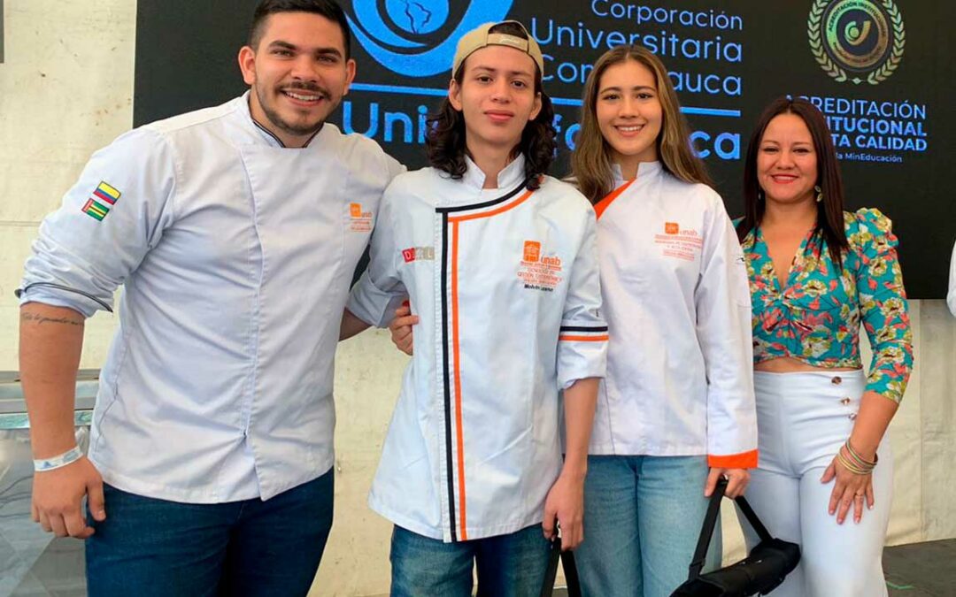UNAB obtuvo tercer lugar en Concurso Nacional de Escuelas Gastronómicas