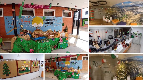 Concurso decoración navideña UNAB 2023