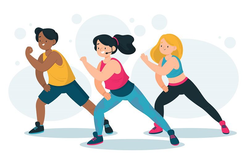 Bailoterapia para empleados UNAB