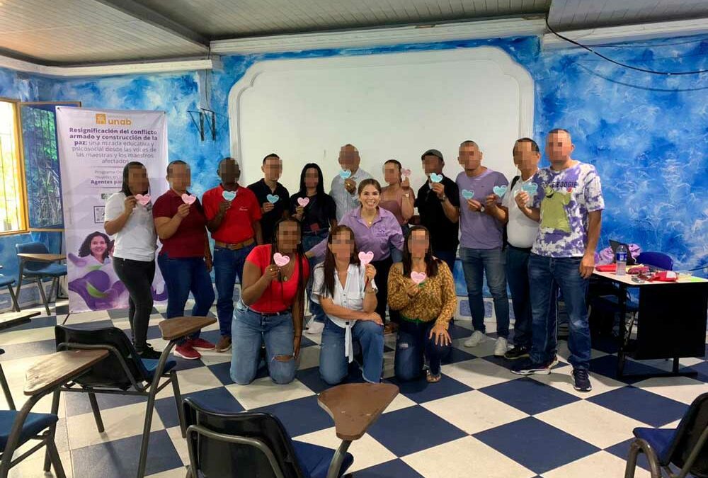 Investigación de la UNAB busca visibilizar a los maestros que construyen paz en San Vicente del Caguán