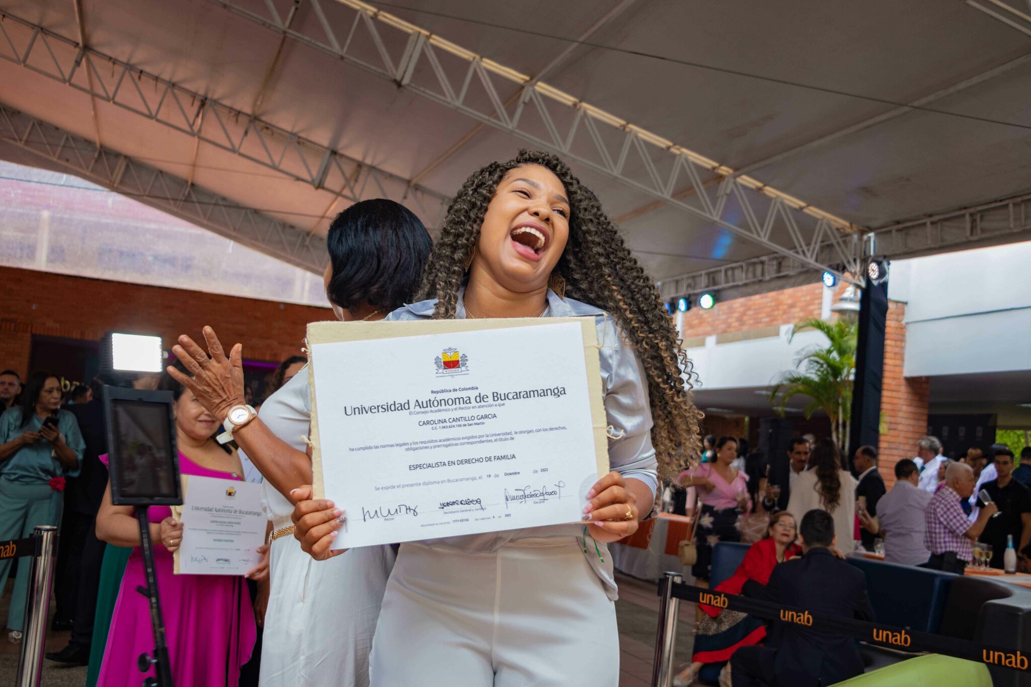 Segunda ceremonia de grados de 2024 en la UNAB