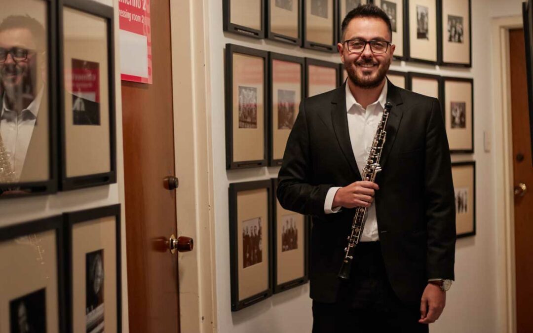 Oboísta UNAB tiene ahora su ‘lugar’ en la Orquesta Sinfónica Nacional de Colombia