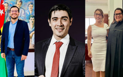 Docentes UNAB se posesionaron como conjueces en tribunales de Santander