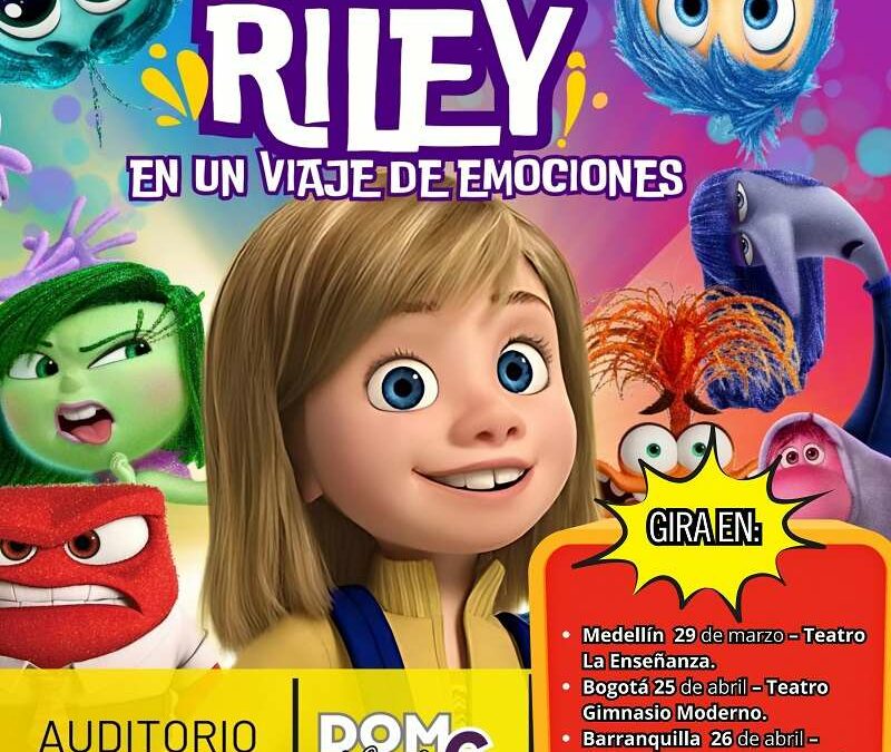 Descuento especial para la comunidad UNAB en la obra Riley en un viaje de emociones