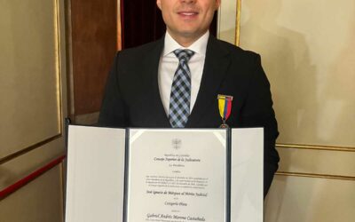 Abogado UNAB recibió condecoración «José Ignacio de Márquez al Mérito Judicial»