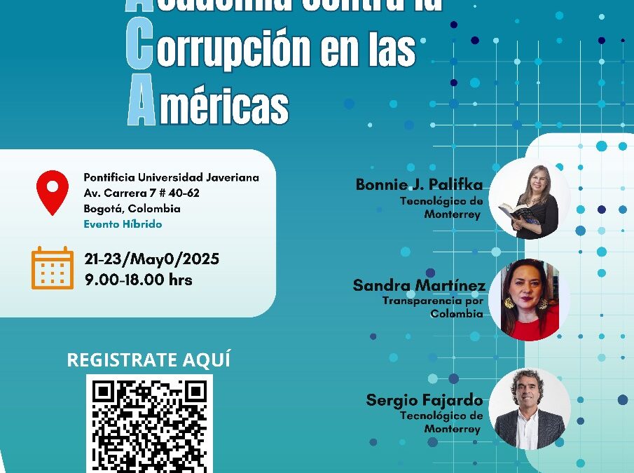 Universidad UNAB es aliada clave en la 7ª Conferencia Academia contra la Corrupción en las Américas