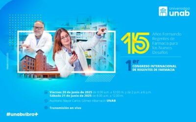 UNAB realizará su 1er Congreso Internacional de Regentes de Farmacia