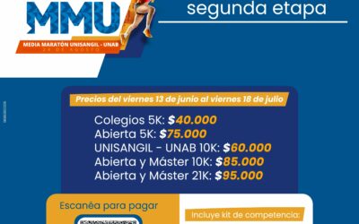 Inscripciones abiertas para la Media Maratón Unisangil – UNAB 2025 ¡Corre, disfruta y gana!