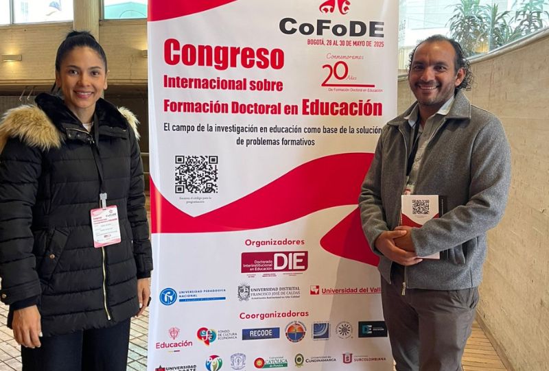 Así fue representada la UNAB en el Congreso Internacional de Formación Doctoral en Educación