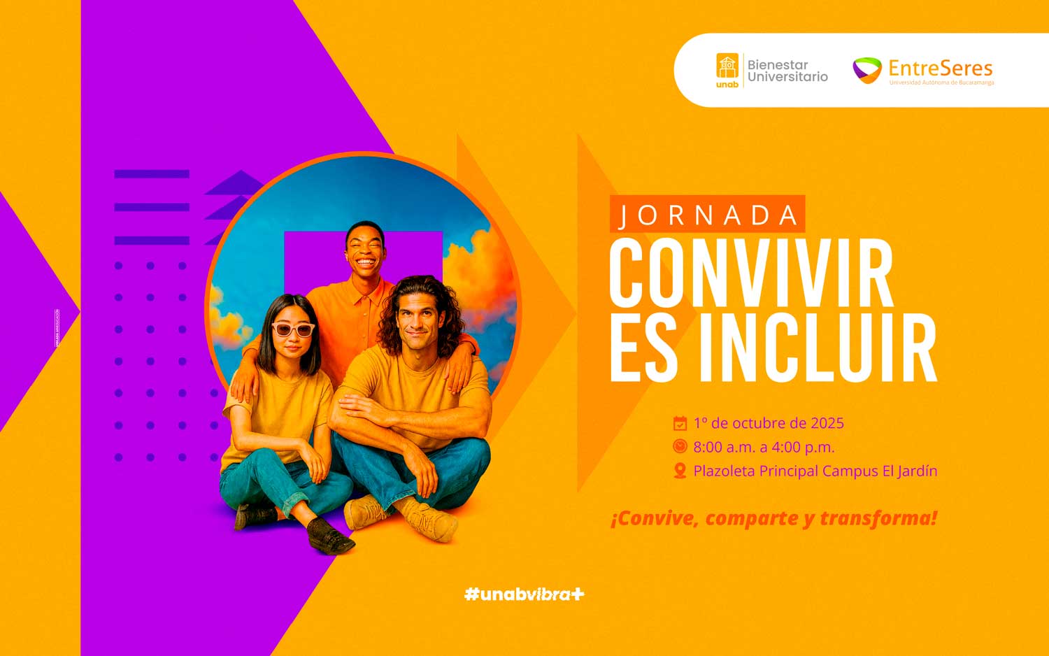 Participa en la segunda edición de Convivir es incluir