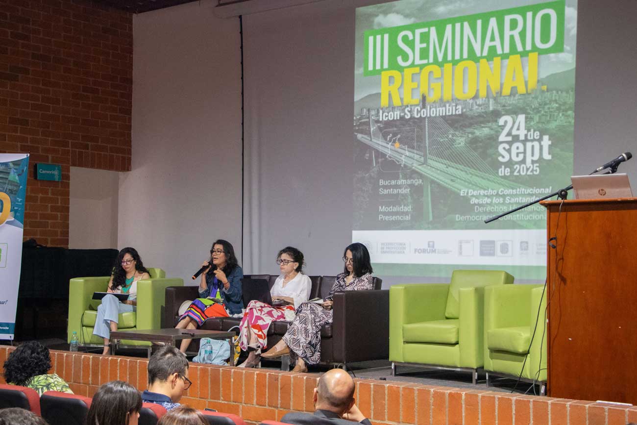 Así se realizó el III Seminario Regional ICON-S Colombia sobre derecho constitucional