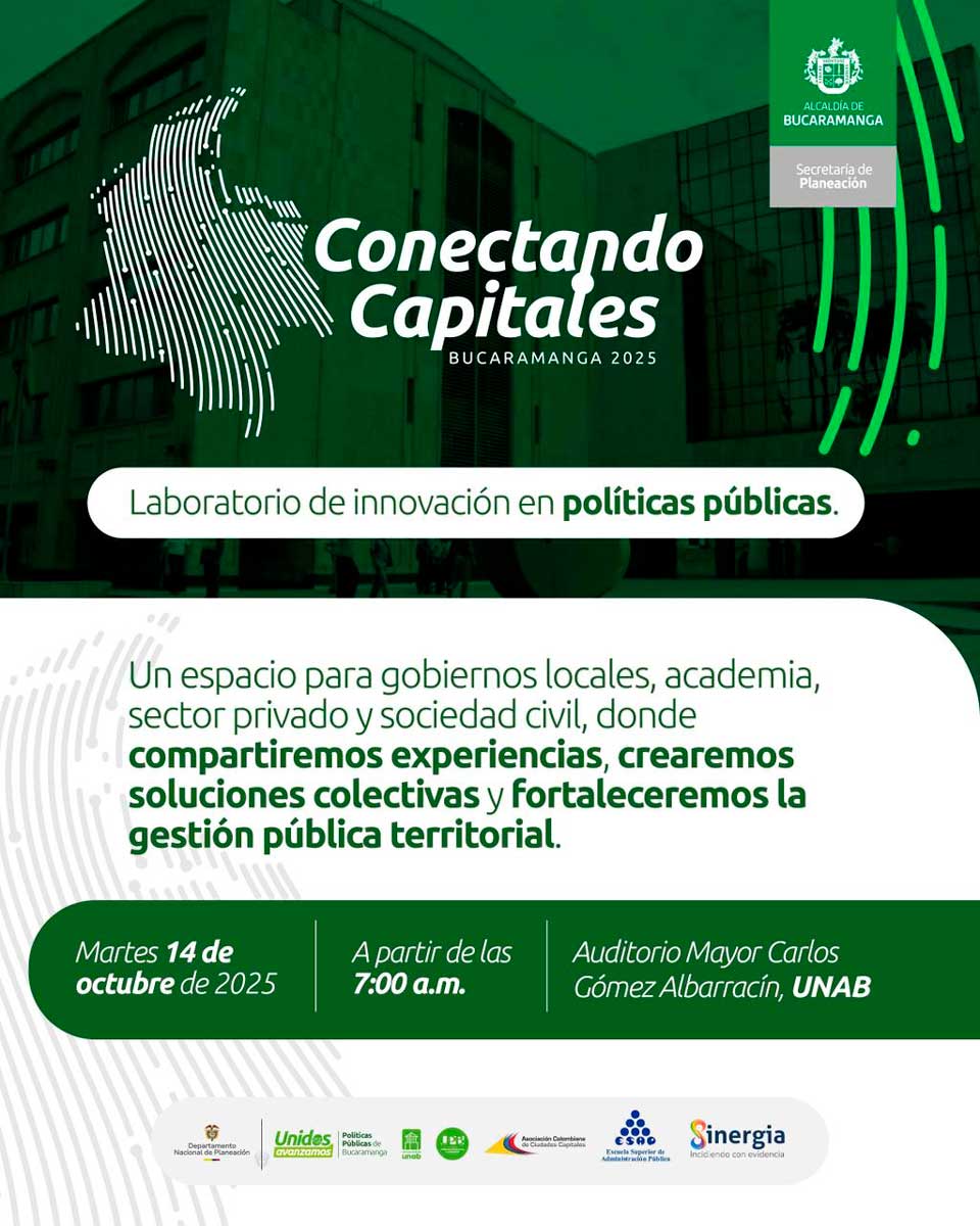 Conectando Capitales: el evento que destaca las mejores políticas públicas del país