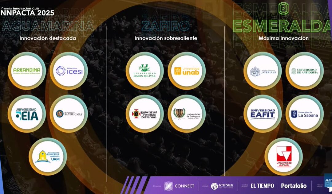 UNAB entre las nueve universidades más innovadoras de Colombia en los Premios INNPACTA 2025