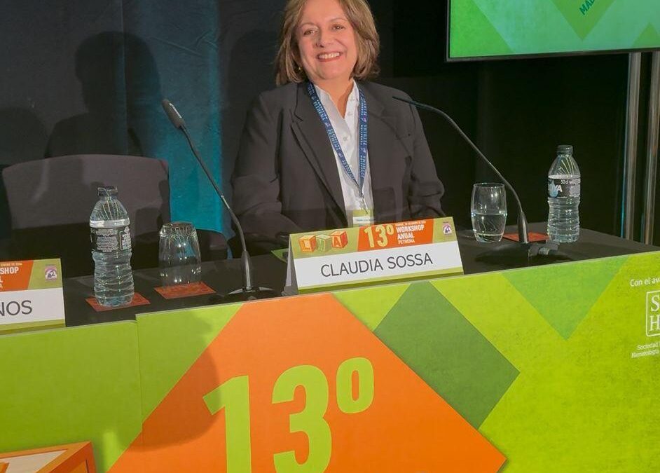Claudia Sossa consolida la proyección internacional de la hematología colombiana en España
