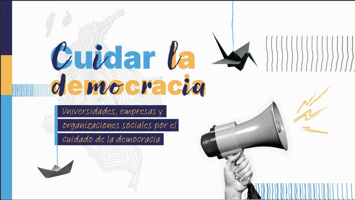 Universidad UNAB se une a campaña nacional que busca fortalecer el ejercicio de la democracia