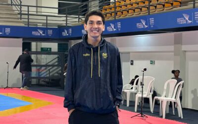 Estudiante UNAB clasifica a Selección Colombia de Taekwondo y es el único santandereano del equipo
