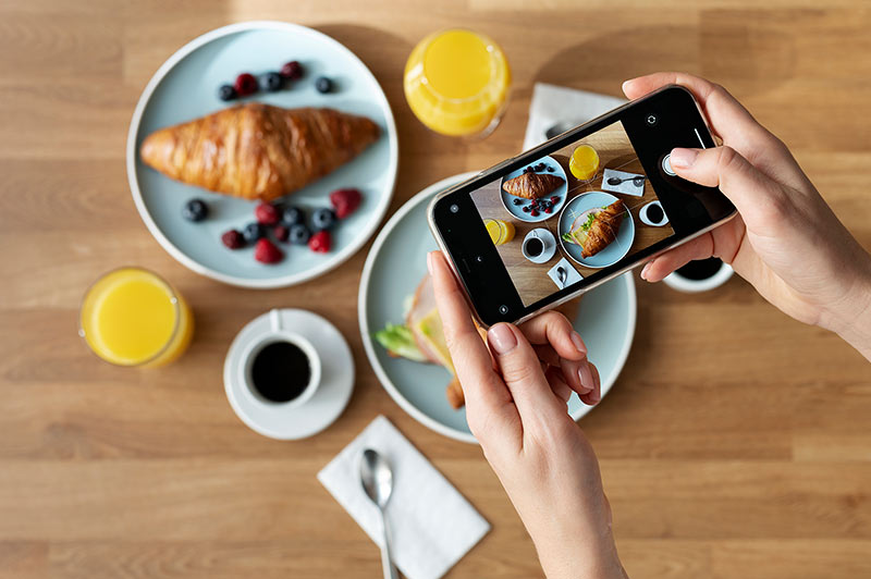 Haz que se vea delicioso: Fotografía Gastronómica para redes y negocios