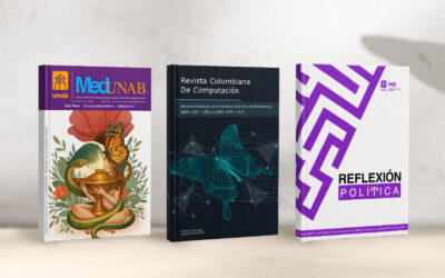 Tres revistas UNAB fueron categorizadas en Publindex